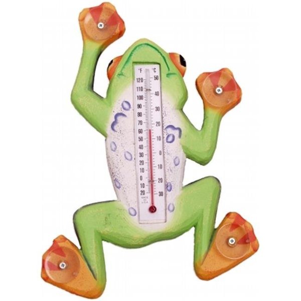 Songbird Essentials Songbird Essentials Climbing Tree Frog Large Window Thermometer SE3171102